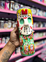 Mask man tumbler