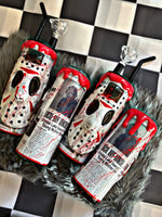 Jason voorhees 3D tumbler (MTO)