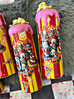Klown popcorn tumbler/ 💨 MTO