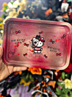 Here kitty kitty tray