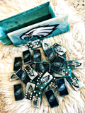 Philly eagles domino set w/case